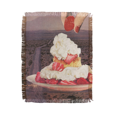 Sarah Eisenlohr Dessert Throw Blanket