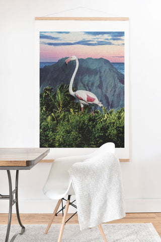 Sarah Eisenlohr Flamingo I Art Print And Hanger