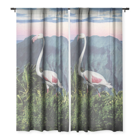 Sarah Eisenlohr Flamingo I Sheer Non Repeat