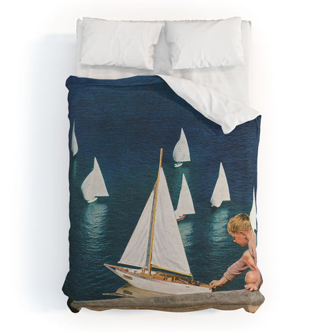 Sarah Eisenlohr Harbor Duvet Cover