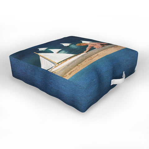 Sarah Eisenlohr Harbor Outdoor Floor Cushion