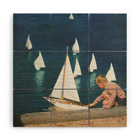 Sarah Eisenlohr Harbor Wood Wall Mural