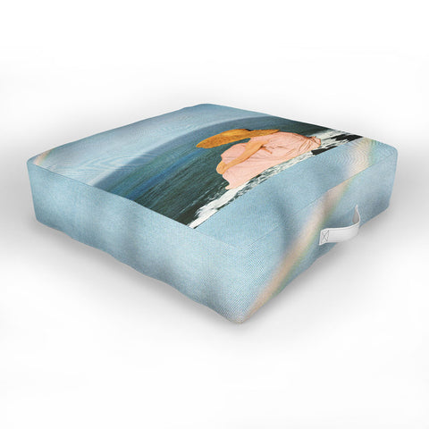 Sarah Eisenlohr Hopeful Outdoor Floor Cushion