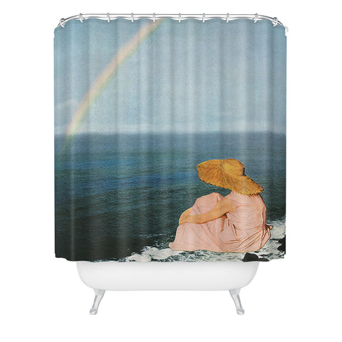 Sarah Eisenlohr Hopeful Shower Curtain