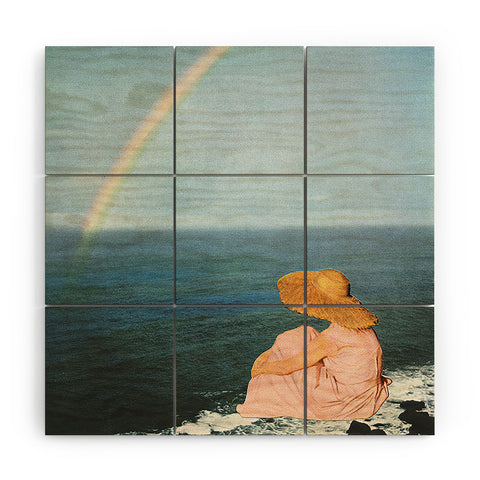 Sarah Eisenlohr Hopeful Wood Wall Mural