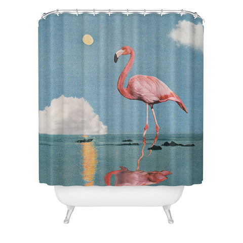 Sarah Eisenlohr Is it Day or Night Shower Curtain