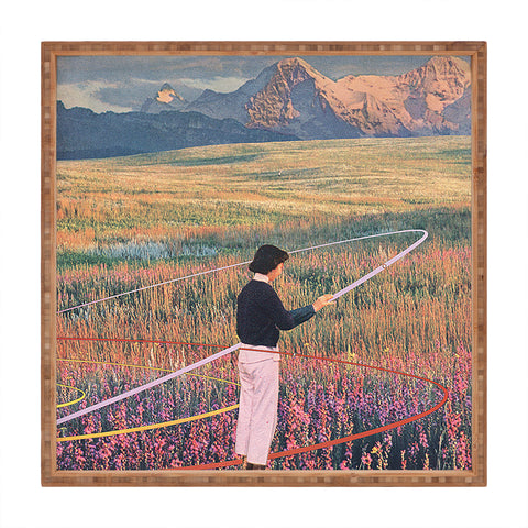 Sarah Eisenlohr It Will All Work Out Square Tray