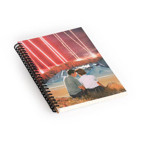 Sarah Eisenlohr Lazers Spiral Notebook