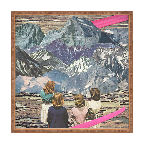 Sarah Eisenlohr Rocks Square Tray