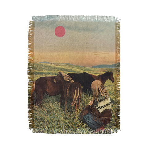 Sarah Eisenlohr Second Summer Throw Blanket