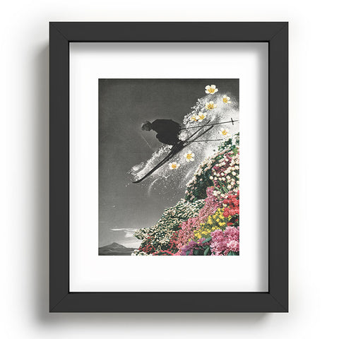 Sarah Eisenlohr Spring Skiing Recessed Framing Rectangle