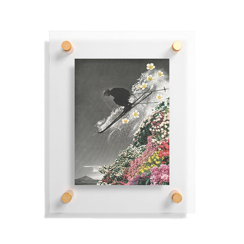 Sarah Eisenlohr Spring Skiing Floating Acrylic Print