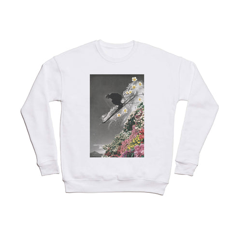 Sarah Eisenlohr Spring Skiing Crewneck Sweatshirt