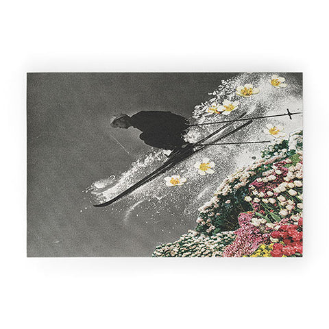 Sarah Eisenlohr Spring Skiing Welcome Mat