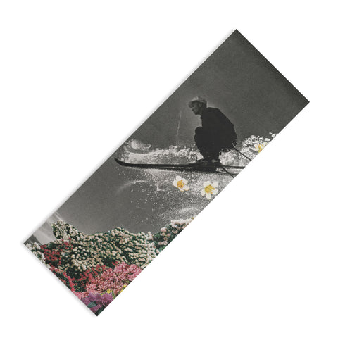 Sarah Eisenlohr Spring Skiing Yoga Mat