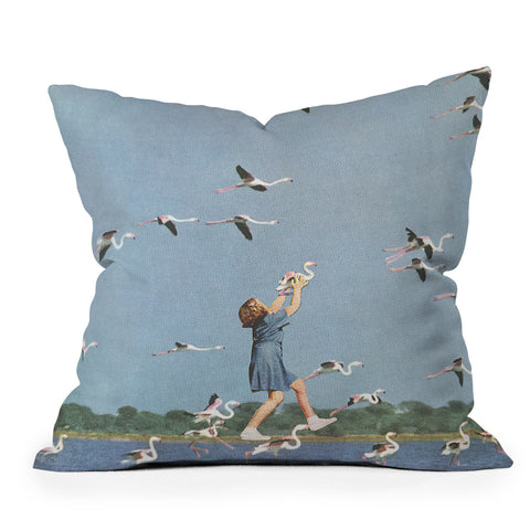 Sarah Eisenlohr Taking Flight Throw Pillow