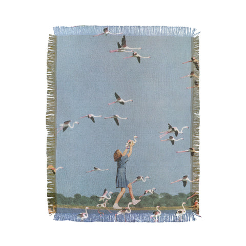 Sarah Eisenlohr Taking Flight Throw Blanket