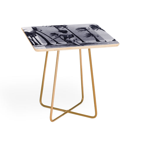 Sarah Eisenlohr Tropical Storm in Purple Side Table