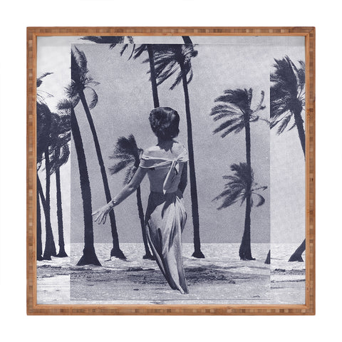 Sarah Eisenlohr Tropical Storm in Purple Square Tray