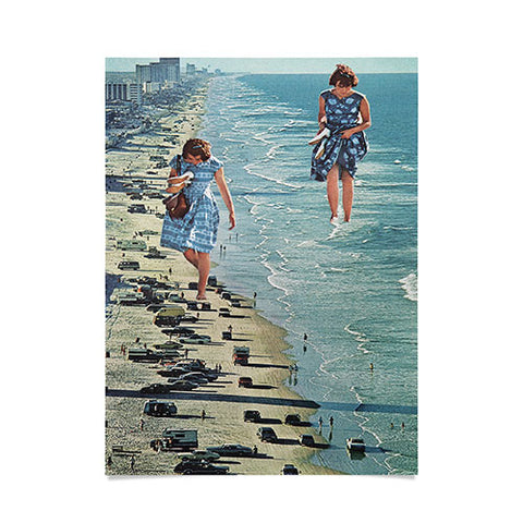Sarah Eisenlohr Walk on the Beach Poster