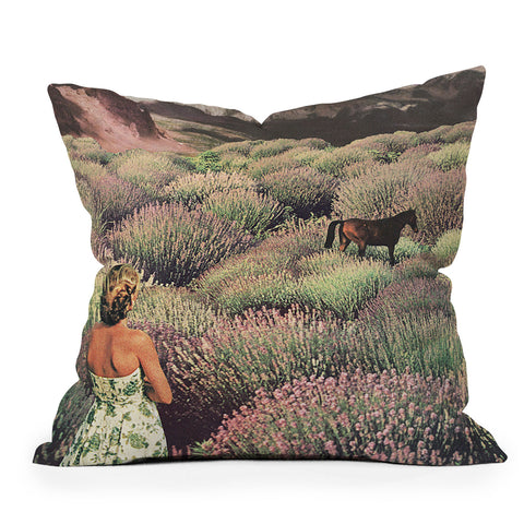 Sarah Eisenlohr Wild Free Throw Pillow
