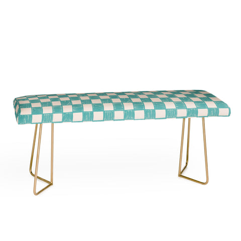 Schatzi Brown Alice Check Mint Bench