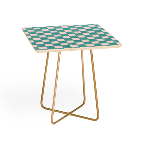 Schatzi Brown Alice Check Mint Side Table