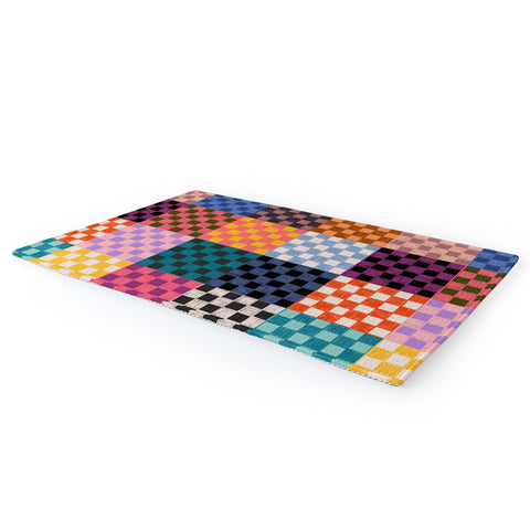 Schatzi Brown Alice Check Multi Area Rug