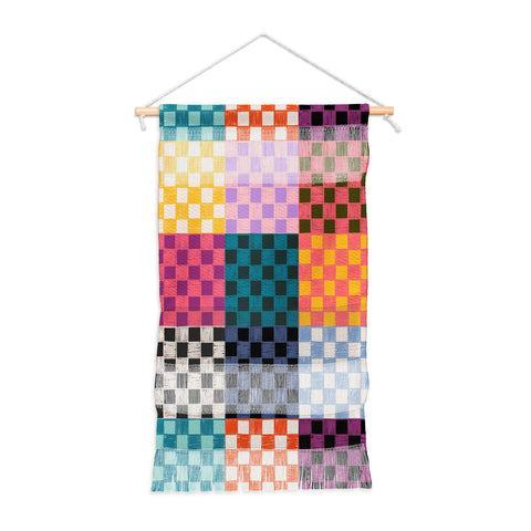 Schatzi Brown Alice Check Multi Wall Hanging Portrait