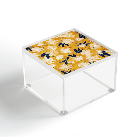 Schatzi Brown Amiee Floral Dandelion Acrylic Box