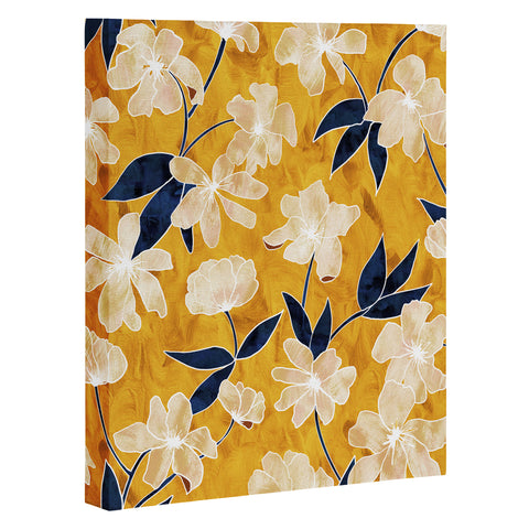 Schatzi Brown Amiee Floral Dandelion Art Canvas