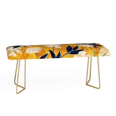 Schatzi Brown Amiee Floral Dandelion Bench