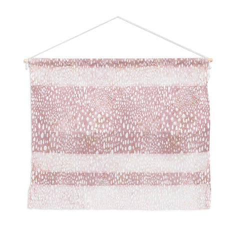 Schatzi Brown Animal Skin 2 Blush Wall Hanging Landscape