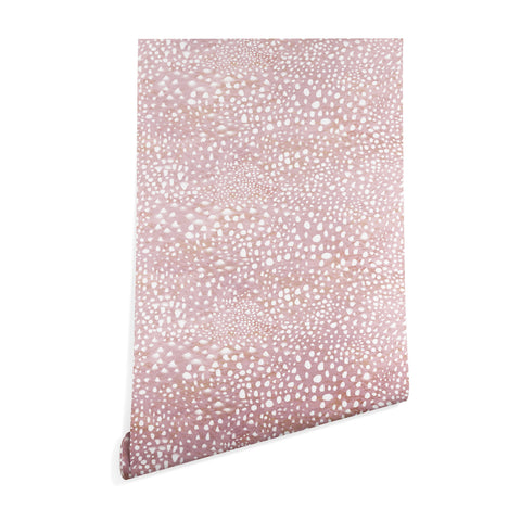 Schatzi Brown Animal Skin 2 Blush Wallpaper