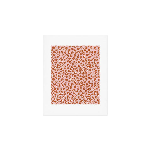 Schatzi Brown Animal Skin 5B Art Print