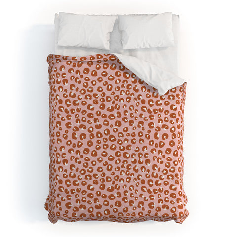 Schatzi Brown Animal Skin 5B Duvet Cover