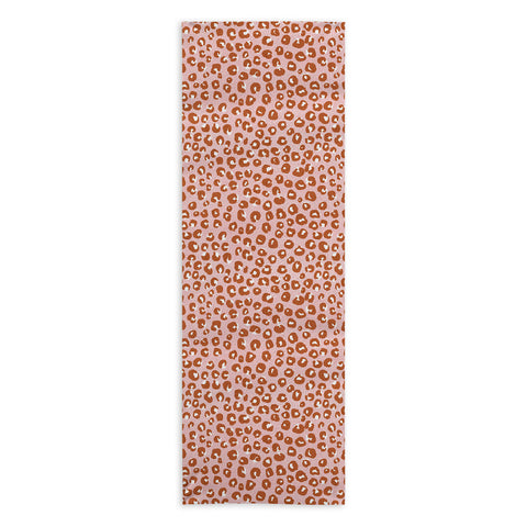 Schatzi Brown Animal Skin 5B Yoga Towel