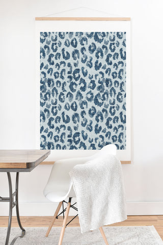 Schatzi Brown Animal Skin 6A Art Print And Hanger