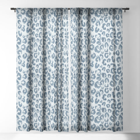 Schatzi Brown Animal Skin 6A Sheer Window Curtain