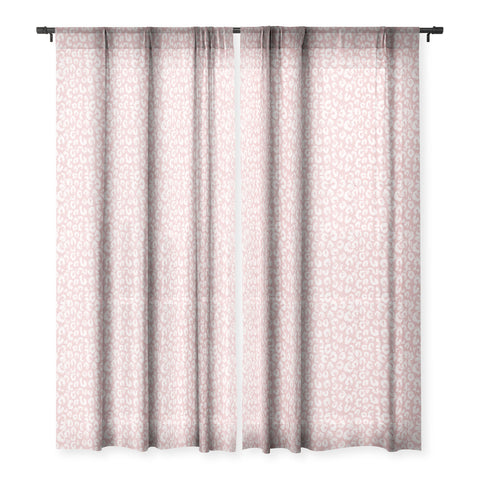 Schatzi Brown Animal Skin 6E Sheer Window Curtain