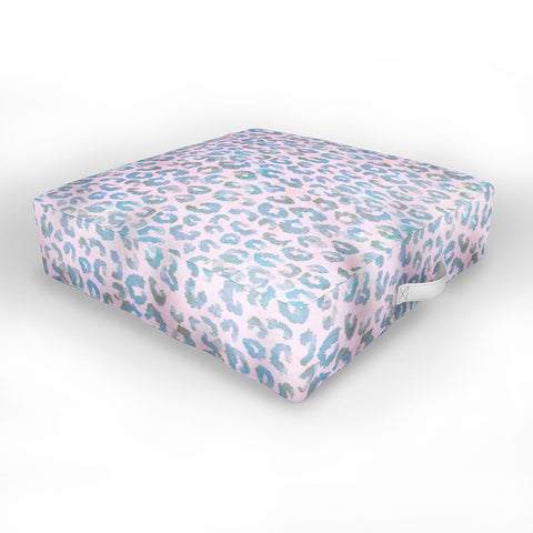 Schatzi Brown Animal Skin 6H Outdoor Floor Cushion