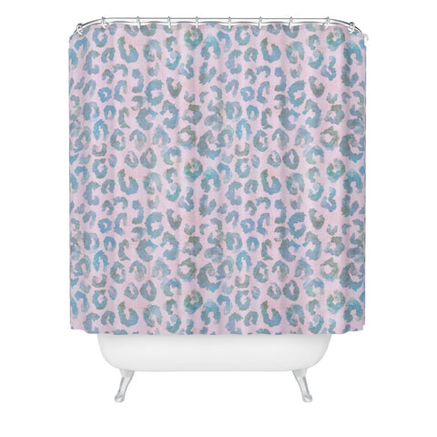 Schatzi Brown Animal Skin 6H Shower Curtain