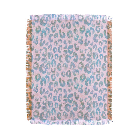 Schatzi Brown Animal Skin 6H Throw Blanket