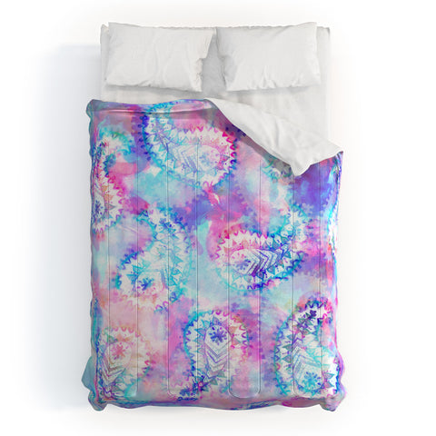 Schatzi Brown Anushka Paisley Pastel Comforter