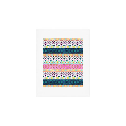 Schatzi Brown Aviana Boho Stripe Art Print