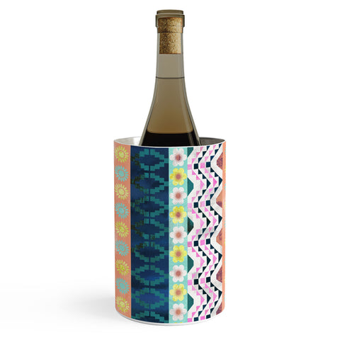 Schatzi Brown Aviana Boho Stripe Wine Chiller