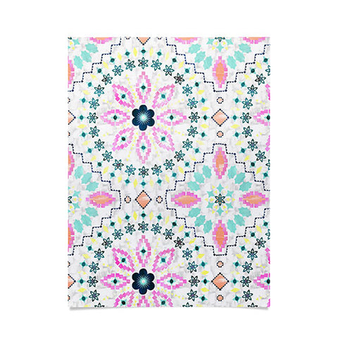 Schatzi Brown Aviana Mandala White Poster