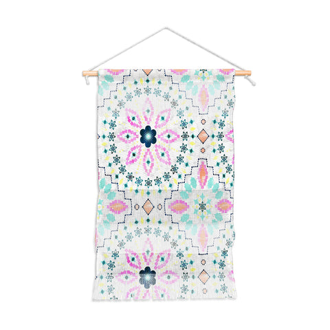 Schatzi Brown Aviana Mandala White Wall Hanging Portrait