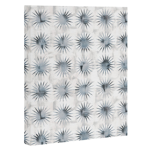 Schatzi Brown Aviana Starburst White Art Canvas
