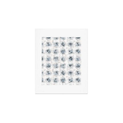 Schatzi Brown Aviana Starburst White Art Print